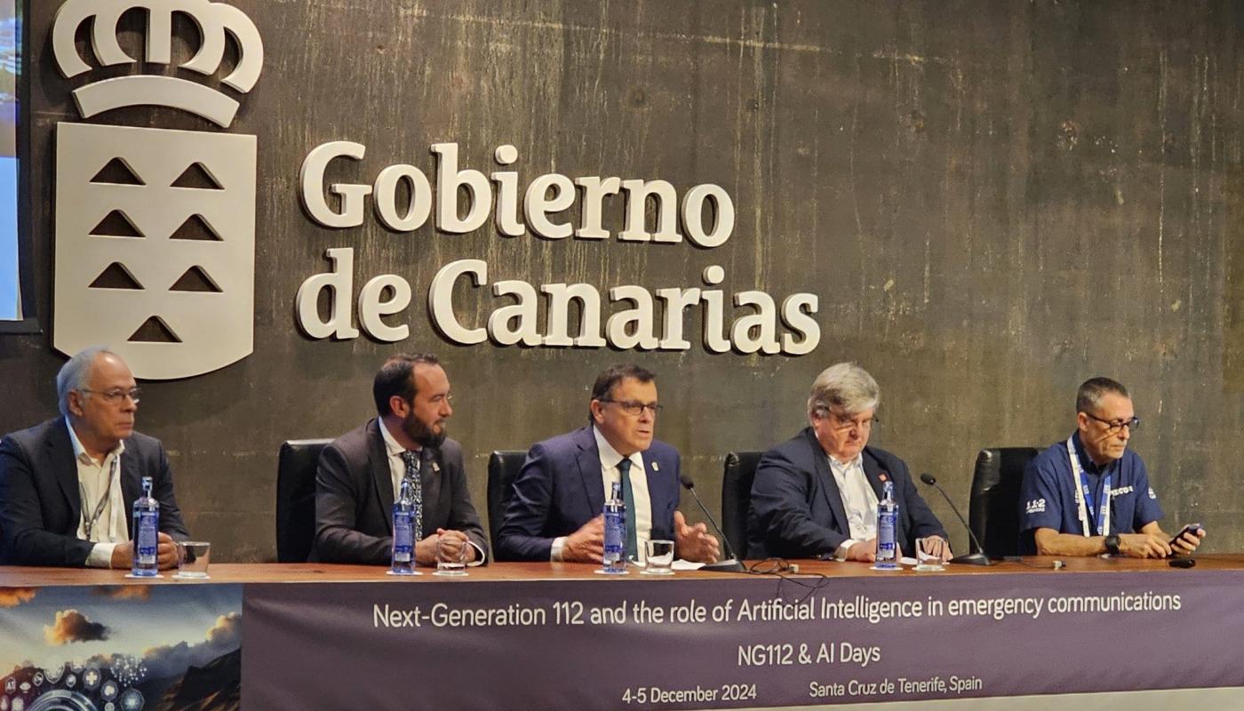 Los 112 de Europa afrontan en Canarias el reto de la integración de la inteligencia artificial